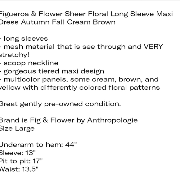 FIGUEROA & FLOWER Floral Dress in Yellow and Brown - Picture 9 of 11